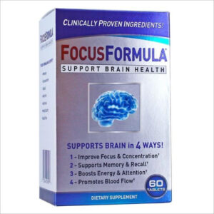FOCUS FORMULA. soporte cerebral, mejorar la memoria, concentración y capacidad de recuperación cerebral